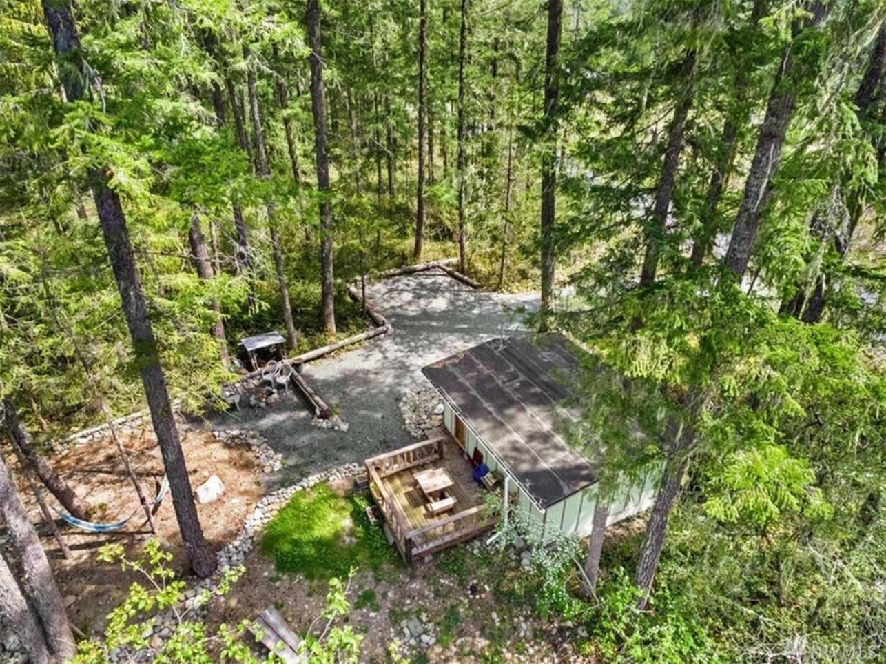 Mt Rainier Little Green Cabin On Big Creek! Ashford Kültér fotó