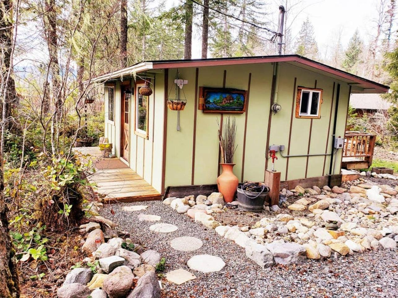 Mt Rainier Little Green Cabin On Big Creek! Ashford Kültér fotó